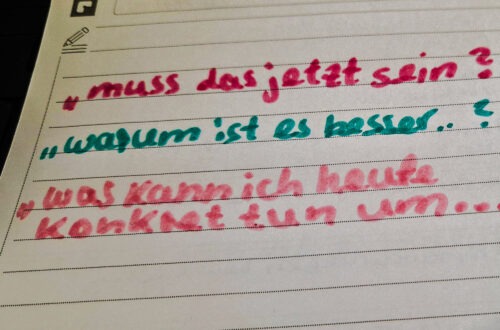Einfache Reglexionsfragen, die Dein Leben verändern werden